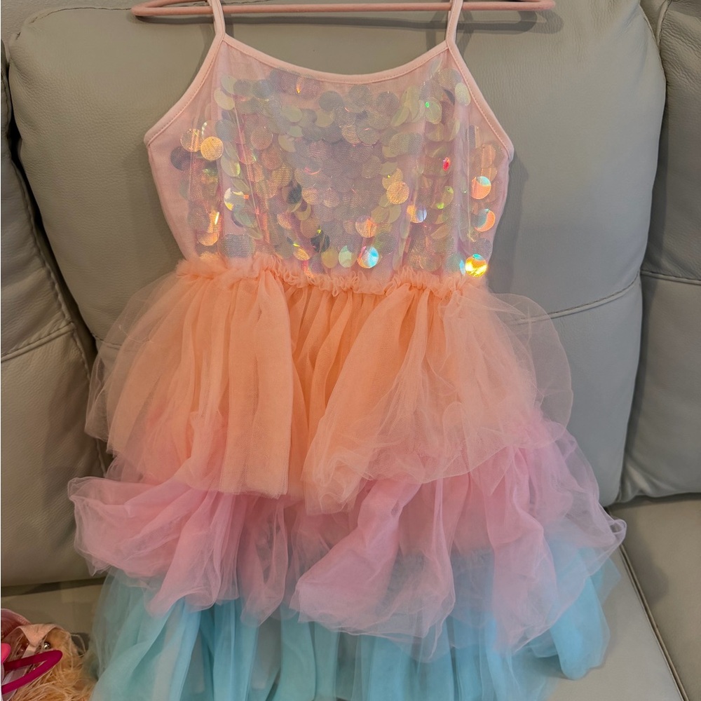 Lola Shimmering Sequin Kids Costume Dress